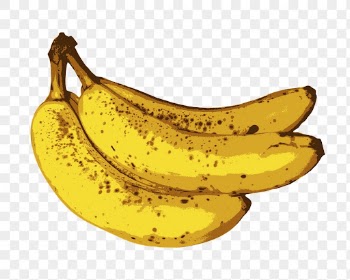 Banana png sticker, fruit illustration | Free PNG - rawpixel
