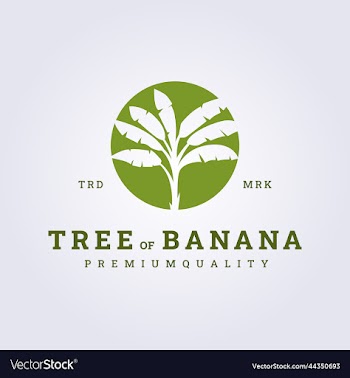 banana tree interior logo design