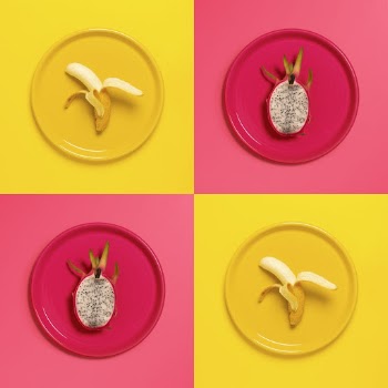 Bananas and Dragon Fruits