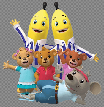 Bananas In Pyjamas and Friends transparent PNG - StickPNG