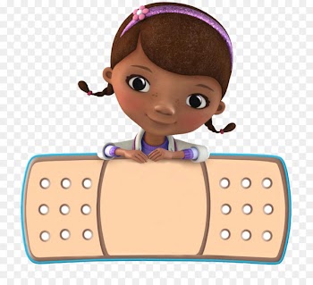 Band-Aid Adhesive bandage Cast - Doc McStuffins The Walt Disney Company The Doc Mobile - Heart Stickers Bandaid 