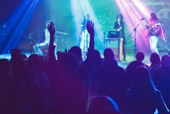 Band Performing On Stage