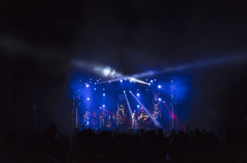 Band Performing On Stage