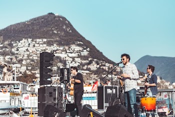 Band Playing on Stage