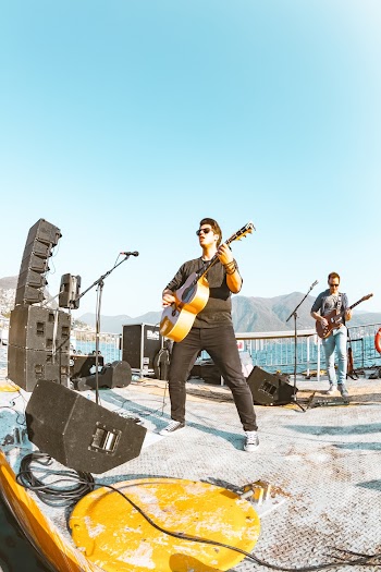Band Playing on Stage
