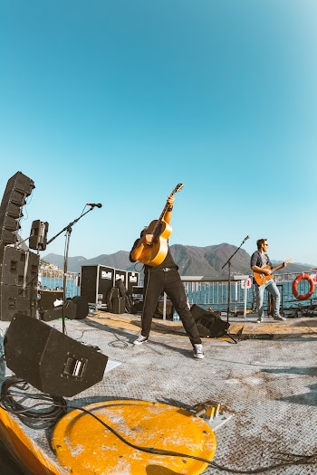 Band Playing on Stsage
