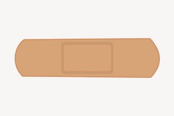 Bandage collage element, health illustration | Free PSD - rawpixel