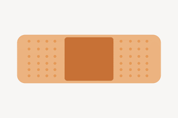 Bandage  collage element illustration | Free Vector - rawpixel