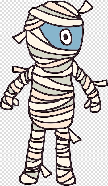 Bandage Dressing , A bandaged monster transparent background PNG clipart