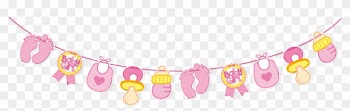 Banderin Para Fiesta - Baby Shower Frame Png
