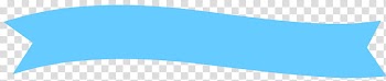 Banderines, blue ribbon art transparent background PNG clipart