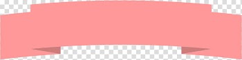 Banderines, pink ribbon border illustration transparent background PNG clipart