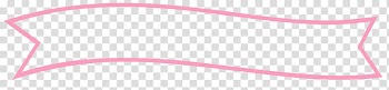 Banderines, pink ribbon border illustration transparent background PNG clipart