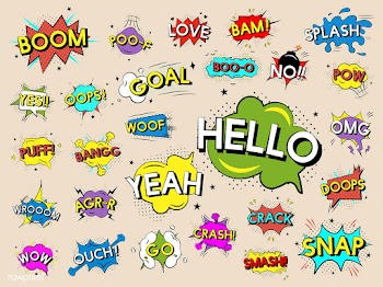 Bang boom cartoon | Free stock vector - 77429