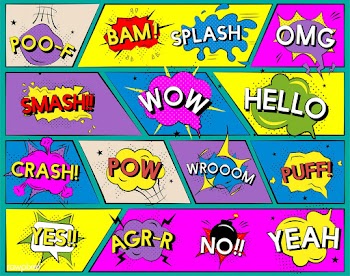 Bang cartoon crack | Free stock vector - 77413