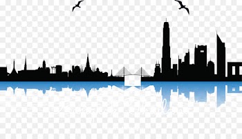 Bangkok Skyline Royalty-free Illustration - Vector city illustration 
