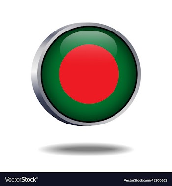 bangladesh flag button