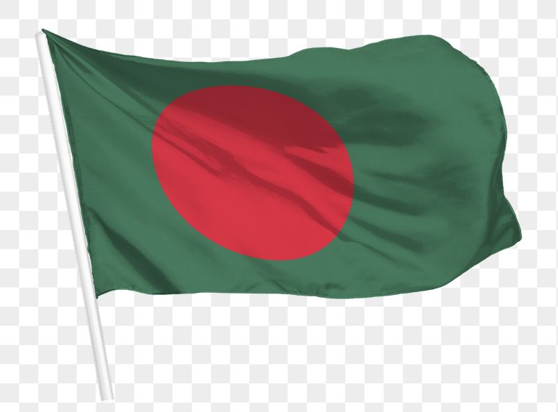 Bangladeshi flag png waving, national | Free PNG - rawpixel