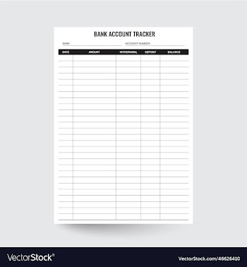 bank account tracker