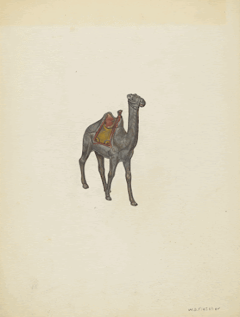 Bank Camel (ca. 1940) by William | Free Photo - rawpixel