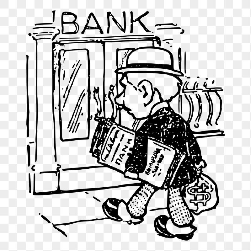 Bank deposit png sticker, vintage | Free PNG - rawpixel