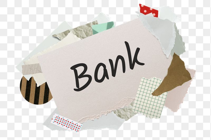 Bank png word sticker, aesthetic | Free PNG - rawpixel