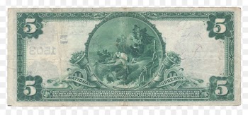 Banknote United States five-dollar bill United States Dollar Currency - banknote 