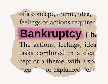 Bankruptcy ripped dictionary, editable word | Free PSD - rawpixel