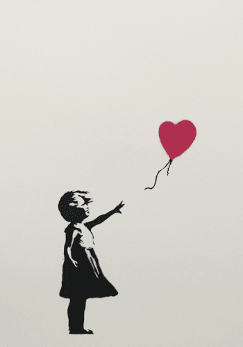 Banksy Girl With Balloon (2004), Meaning & Description, My Art Broker