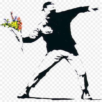Banksy Graffiti Street art Artist Stencil - color graffiti 