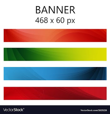 					Banner abstract color vector image														