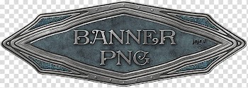 Banner And Asl For Written, gray and teal banner illustration transparent background PNG clipart