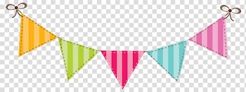 Banner Bunting Birthday , Birthday transparent background PNG clipart