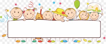 Banner Child Illustration - Cartoon kids 