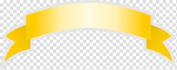 Banner Flag , gold ribbon transparent background PNG clipart
