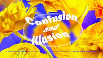 Banner floral template vector, psychedelic… | Free stock illustration | High Resolution graphic