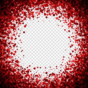 Banner illustration, Red Euclidean , Red frame transparent background PNG clipart