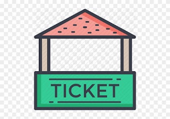 Banner Library Download Nature Park Plant Trees By - Ticketing Booth Icon