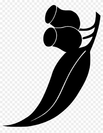 Banner Library Library Gum Clipart Black And White - Gum Leaf Clip Art