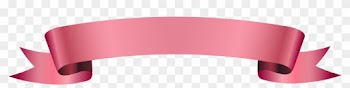 Banner Pink Transparent Png Clip Art - Pink Ribbon Banner Png