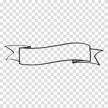 Banner Ribbon , doodle transparent background PNG clipart