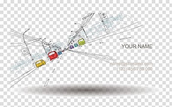 Banner, Road vehicles transparent background PNG clipart