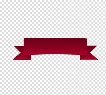 Banner s, red ribbon illustration transparent background PNG clipart