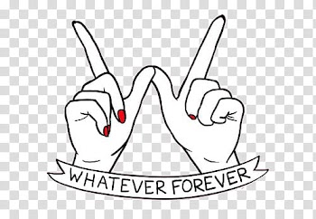 Banner s, Whatever Forever signage transparent background PNG clipart