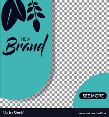 Banner sale transparent background 04 vector image