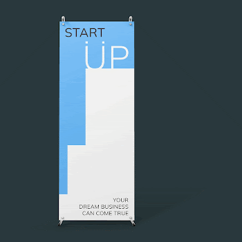 Banner stand sign mockup, business | Free PSD Mockup - rawpixel