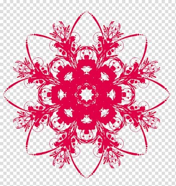 Banner Technology, Red flowers artwork transparent background PNG clipart