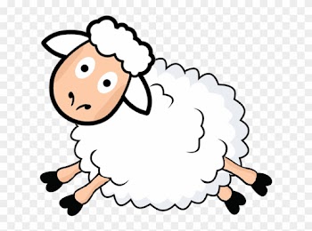 Banner Transparent Stock Cartoons Vector Sheep - Natural Wool Dryer Balls (6) Xl Size -