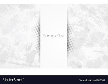 Banner with halftone vector image