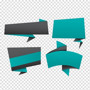 Banners, green and gray abstract transparent background PNG clipart